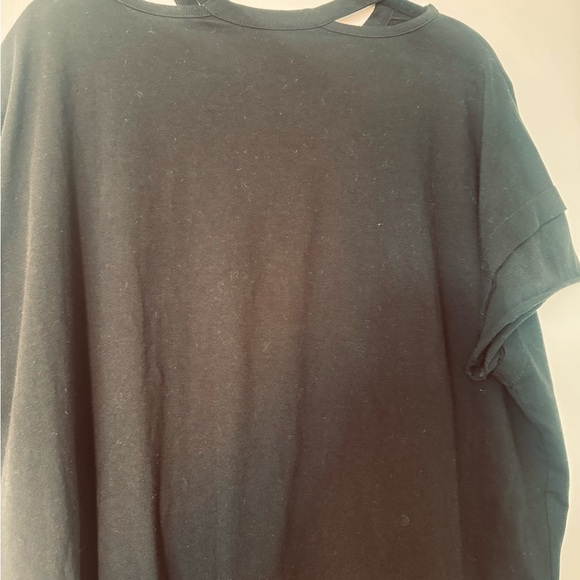 Yohji Yamamoto Black Midi 2pc skirt set, Unique Design, stretchy fabric M - Picture 10 of 16